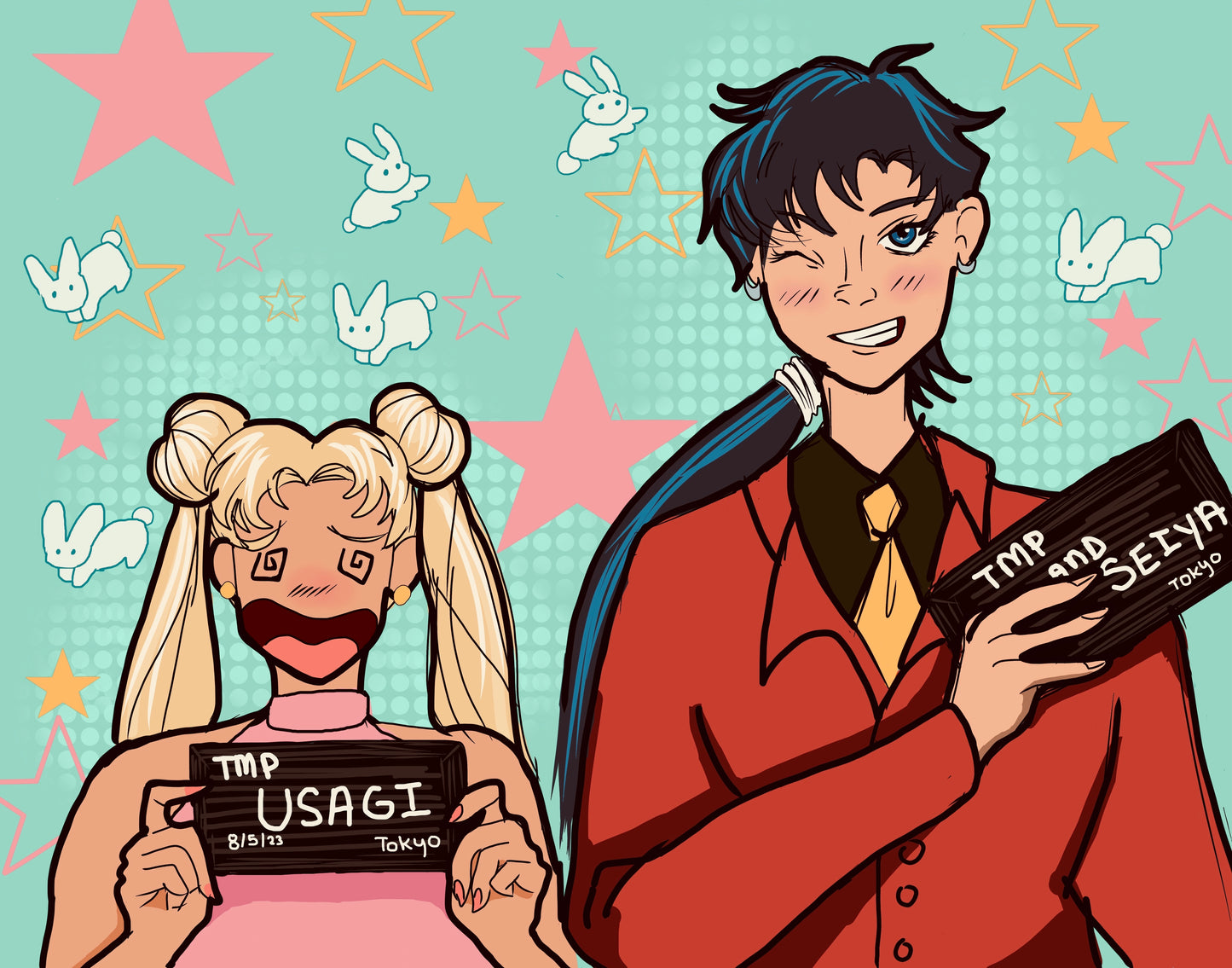 Seiya x Usagi  (Sailor Moon x Barbie Meme)