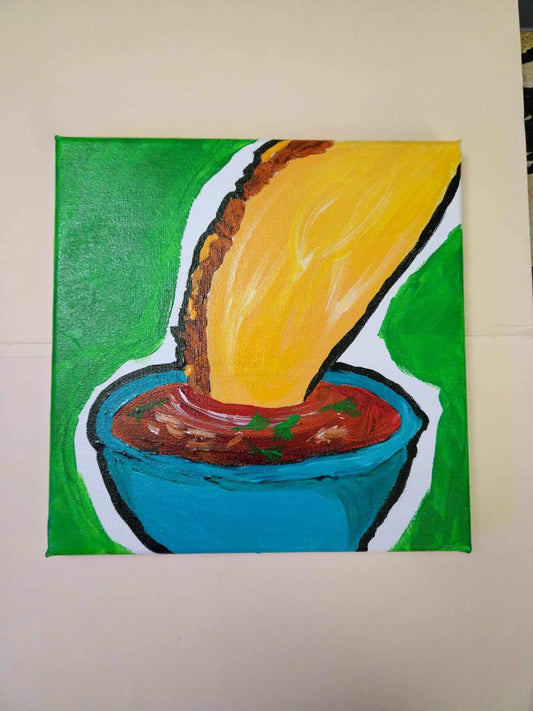 Birria Taco Painting